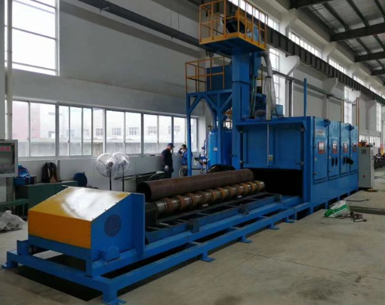 宜春喷砂机在管道除锈中的现场施工应用